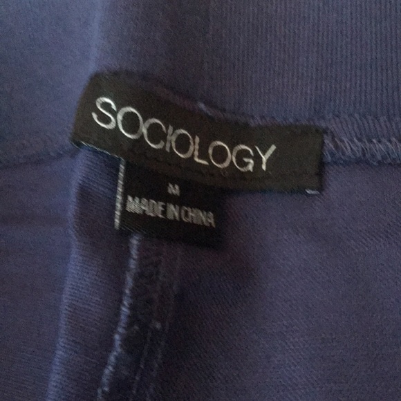 NWOT Sociology Navy Blue Trousers - Picture 5 of 5